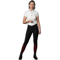 Produktbild von PresTeq Reithose AmbitionFirst für Damen in Schwarz Größe 34 mit Vollbesatz