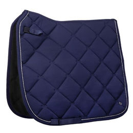 Presteq Schabracke PerformNow Dunkelblau Dressur für Warmblut Full/WB – Bild 1 von 4