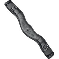 Produktbild von Prestige Anatomischer Dressurgurt aus Leder Schwarz 80 cm