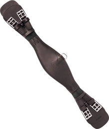Produktbild von Prestige Dressurgurt aus Leder in Braun 60 cm