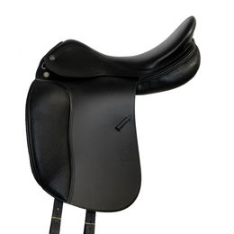 Produktbild von Prestige PR Top Dressage Sattel aus Leder Braun mit +1cm hinten