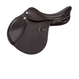 Produktbild von Prestige Sattel PR Instinct CPS SPR Doubliert Braun mit +2cm hinten und Klettpauschen