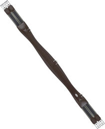 Produktbild von Prestige Sattelgurt aus Glattleder in Braun 110 cm