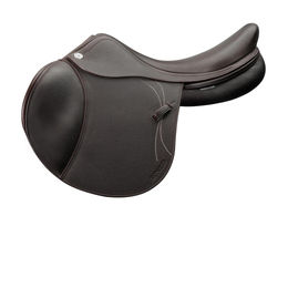 Produktbild von Prestige Skyward D A00 Integrierter Pony Sattel aus Leder in Schwarz
