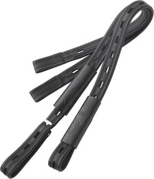 Prestige Steigbügelriemen Dressage aus Leder Schwarz 75 cm – Bild 1 von 1