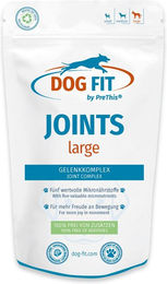 Produktbild von PreThis DOG FIT JOINTS Gelenk-Supplement für Hunde mit Glucosamin, Collagen, MSM, Teufelskralle und Weihrauch Large