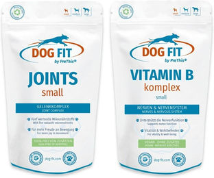 Produktbild von PreThis DOG FIT JOINTS & VITAMIN B Vorteilsset für Hunde zur Unterstützung von Gelenken und Nerven (small)