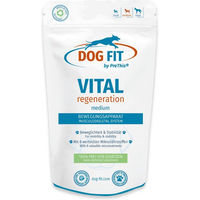 Produktbild von PreThis DOG FIT VITAL Nahrungsergänzung für Hunde zur Regeneration von Gelenken Bändern Sehnen und Bandscheiben für alle Altersstufen Medium