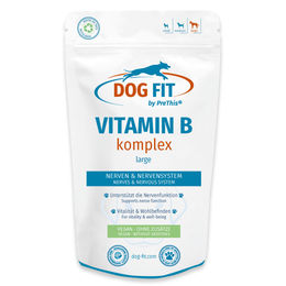 Produktbild von PreThis DOG FIT Vitamin B Komplex für Hunde ab 25kg mit Haut, Fell und Herz Unterstützung 60 Kapseln - 60 Stk.