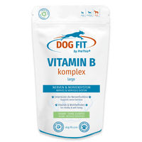 Produktbild von PreThis DOG FIT Vitamin B Komplex für Hunde ab 25kg mit Haut, Fell und Herz Unterstützung 60 Kapseln - 60 Stk.