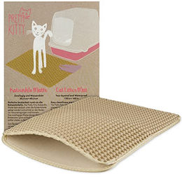 Pretty Kitty Katzenklo Matte Beige 30,5x40,6 cm Katzenzubehör - 1 Stk. – Bild 1 von 2