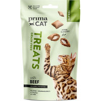 Produktbild von PrimaCat Crunchy Treats Anti-Haarball Leckerli mit Rind 40 g