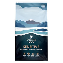 PrimaDog Adult Sensitive Getreidefreies Trockenfutter Hirsch und Truthahn 10 kg - 10 kg – Bild 1 von 7