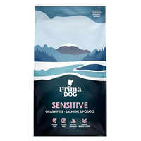 Produktbild von PrimaDog Adult Sensitive Trockenfutter Lachs Getreidefrei 10 kg - 10 kg