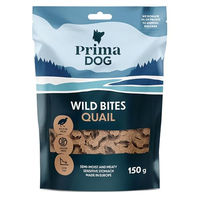 Produktbild von PrimaDog Belohnungssnack Getreidefrei mit Lachs und Geflügel 600 g - 4 x 150 g