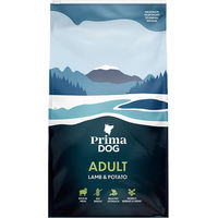 Produktbild von PrimaDog Trockenfutter Adult für alle Hunde Lamm & Kartoffel 10 kg - 2 x 10 kg