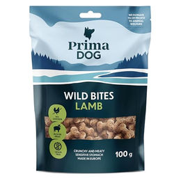 PrimaDog Wild Bites Belohnungssnack für Hunde Lamm Getreidefrei 100 g – Bild 1 von 4