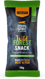 Produktbild von Primal Spirit Iberian Wild Forest Hundesnack mit Schwein und Pute hypoallergen 110 g