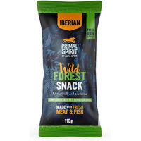 Produktbild von Primal Spirit Iberian Wild Forest Hundesnack mit Schwein und Pute hypoallergen 110 g