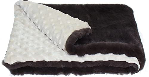 Primawela Hundebett und Katzenbett mit Herz-Kissen in Braun aus Baumwolle – Bild 1 von 2