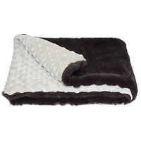 Produktbild von Primawela Hundebett und Katzenbett mit Herz-Kissen in Braun aus Baumwolle