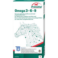 Produktbild von PrimeVal FEI Omega 3-6-9 Öl zur Nahrungsergänzung für Pferde für Haut und Fell 1000g