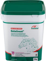 PrimeVal Gelatinat Pulver für Pferde zur Unterstützung der Gelenke und Knochen mit Kollagen Typ I und II, Glucosamin und Chondroitin 5 kg – Bild 1 von 8