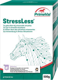 PrimeVal Stressless Beruhigendes Ergänzungsfuttermittel Pulver für Pferde 500 g – Bild 1 von 7