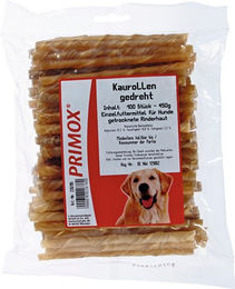 Produktbild von PRIMOX Hundesnack Kaurollen Rind 100 g - 8 x 100 g
