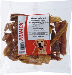 PRIMOX Hundesnack Rindersehnen aus Rind getreidefrei und ohne Zucker 250 g - 8 x 250 g – Bild 1 von 6