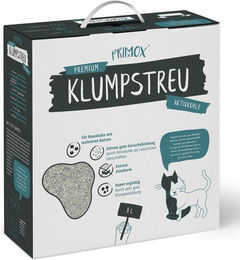 PRIMOX Katzenklumpstreu mit Aktivkohle 8 l - 8 l – Bild 1 von 4