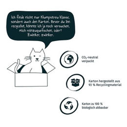 Primox Katzenklumpstreu Sensitiv unparfümiert 8kg - 8 kg – Bild 1 von 3
