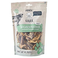 Produktbild von Primox Ochsenziemerenden Naturkauartikel für Hunde Welpen und kleine Hunde Rind Getreidefrei 650g - 2 x 325 g