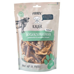 Produktbild von Primox Ochsenziemerenden Naturkaukartikel für Welpen aus Rind 2x325g
