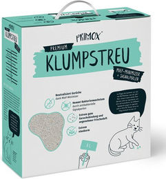 PRIMOX Premium Katzenklumpstreu Mief-Minimizer mit Signalperlen 8 Liter - 8 l – Bild 1 von 5