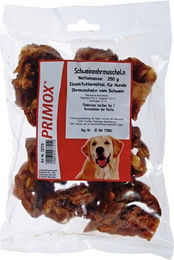 PRIMOX Schweineohrmuscheln Monoprotein Kausnack für Hunde 2 kg - 8 x 250 g – Bild 1 von 6
