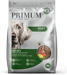 Primum Hundefutter Huhn mit Kartoffel Soft Adult Getreidefrei Hypoallergen Monoprotein 5 kg – Bild 1 von 2