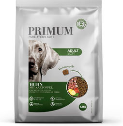 Primum Hundefutter Soft Adult Huhn mit Kartoffel Getreidefrei mit hohem Fleischanteil 1,5 kg - 1,5 kg – Bild 1 von 12