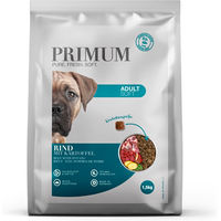 Produktbild von Primum Hundefutter Soft Adult Rind mit Kartoffel Getreidefrei mit hohem Fleischanteil 1,5 kg - 1,5 kg