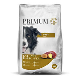 Primum Soft Adult Hundefutter Ente mit Kartoffel Getreidefrei mit hohem Fleischanteil 5kg - 5 kg – Bild 1 von 13