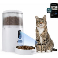 Produktbild von Princess Smarter Futterspender mit App-Steuerung und 3MP-Kamera Weiß 10 l