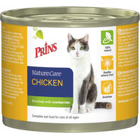 Produktbild von Prins NatureCare Katzenfutter Huhn getreidefrei 6 x 200 g