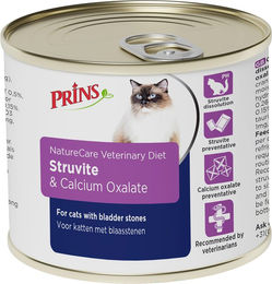 Prins NatureCare Veterinary Diet Katzen Nassfutter Struvite & Calciumoxalate 6 x 200 g – Bild 1 von 3