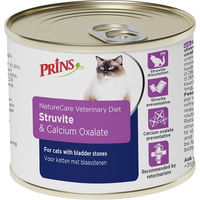Produktbild von Prins NatureCare Veterinary Diet Katzen Nassfutter Struvite & Calciumoxalate 6 x 200 g