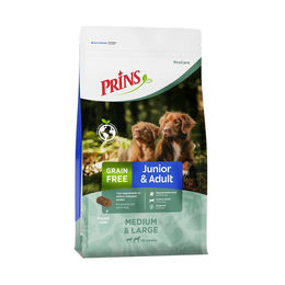Produktbild von Prins ProCare Grainfree Hundefutter für Junior und Adult Getreidefrei 12 kg