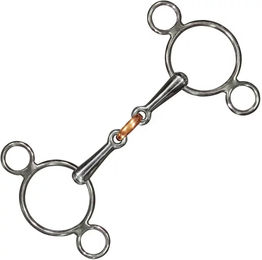 Produktbild von Privilège Equitation 3-Ring Gebiss aus Edelstahl in Silber