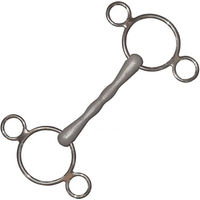 Produktbild von Privilège Equitation 3-Ring Gebiss aus Edelstahl in Silber