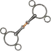 Produktbild von Privilège Equitation 3-Ring Gebiss aus Edelstahl in Silber