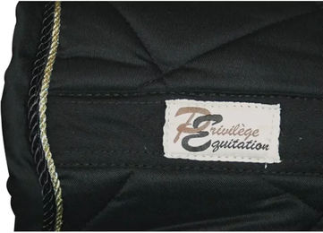 Produktbild von Privilège Equitation CSO-Matte Palm Beach aus Baumwolle in Schwarz