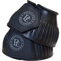 Produktbild von Privilège Equitation Hufglocken aus Gummi mit Klettverschluss Schwarz Größe L
